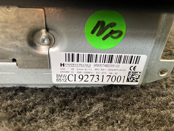 BMW E90 E92 E93 Navigation Media CIC iDrive 9583074