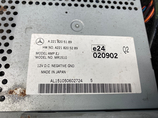 Mercedes Benz S-class (W221) Radio Amplifier A2218205189