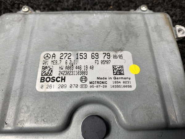 Mercedes Benz C-Klasse (W204) Computer Motormanagement ECU A2721536979