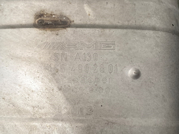 Mercedes Benz GLE AMG (C292) 157.982 Einddemper A1664902601