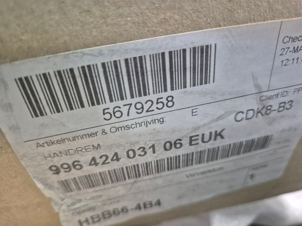 Porsche 911 (996) Carrera Handbremse OEM NEU! 99642403106