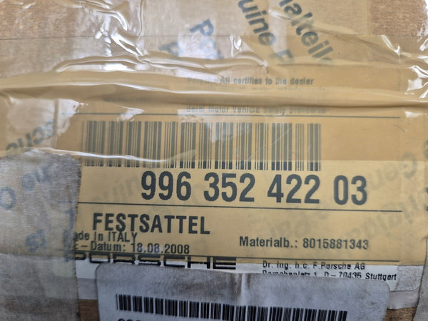 Porsche 911 (996) Carrera Remklauw Rechts Achter Nieuw