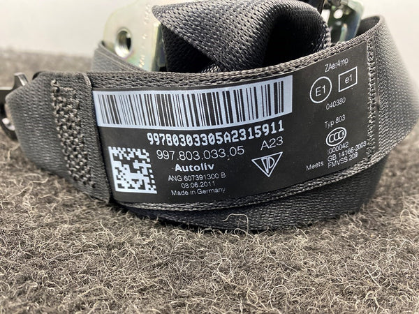 Porsche 911 (996) Carrera Seat Belt Left-Front OEM NEW! 99780303305