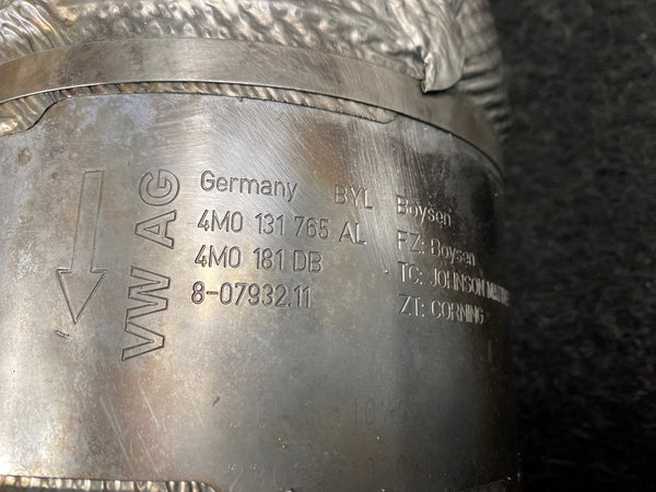 Audi SQ8 (4MN) 4.0 TFSI Katalysator Links 4M0254802D 4M0131765AL