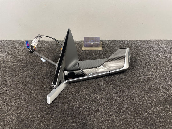 Audi E-Tron Left Digital Wing Mirror Carbon 4KE857409E