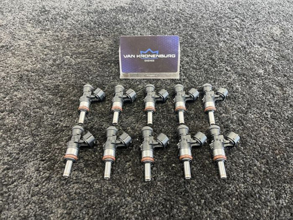 Lamborghini Huracan LP610 Audi R8 4S Injectoren Set getest! 07L133551B