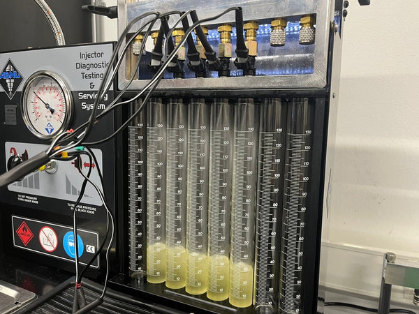Lamborghini Huracan LP610 Audi R8 4S Injectoren Set getest! 07L133551B