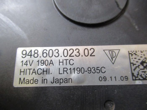 Porsche Panamera 970 4.8 M48 190A Dynamo