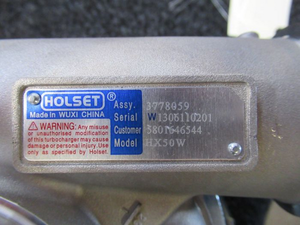 Holset HX50W Turbo Nieuw