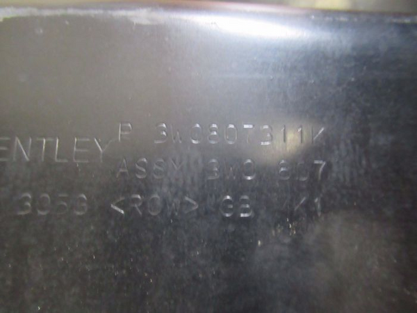 Bentley Continental GT GTC Bumperbalk A