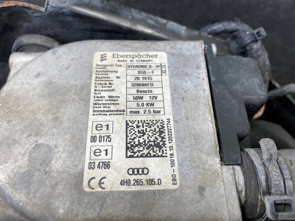 Audi A6 S6 (C7) S7 (4G) Standheizung 4H0265105D 4G0265081D