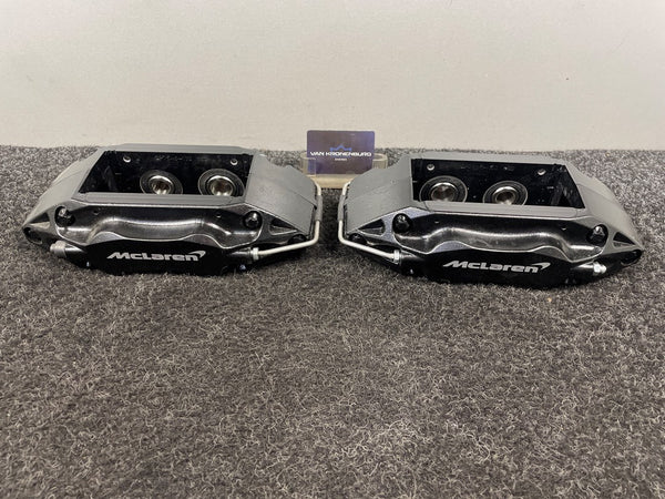 McLaren 650s Black Brake Caliper Set New Original