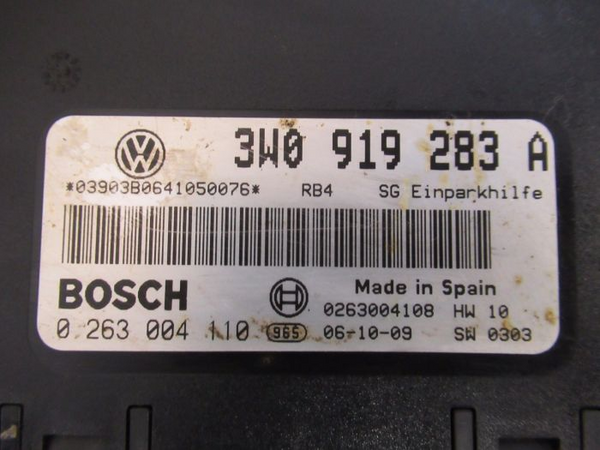Bentley Continental GT GTC Module PDC 3W0919283A