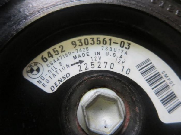 BMW F06 F07 F10 F11 F30 F31 F32 F34 Aircopomp